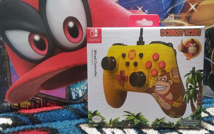 Actual product image PowerA Wired Controller - Donkey Kong Edition (Switch)