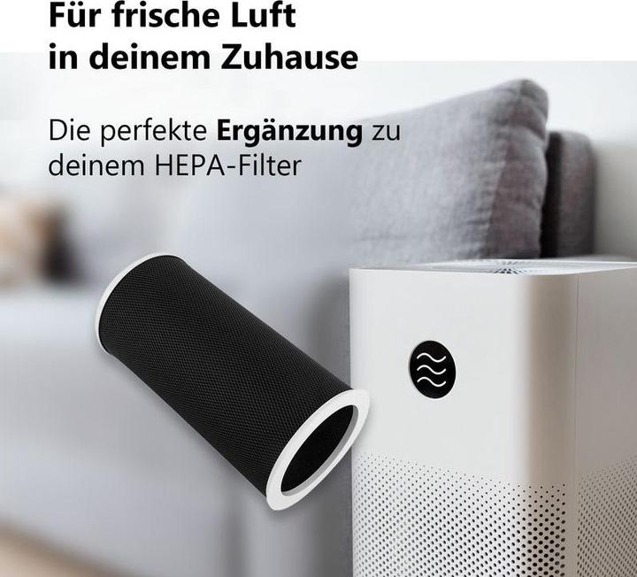 Image du produit Hermex Filtre à charbon actif alternatif pour Xiaomi Mi Air Purifier 3C (1 x)