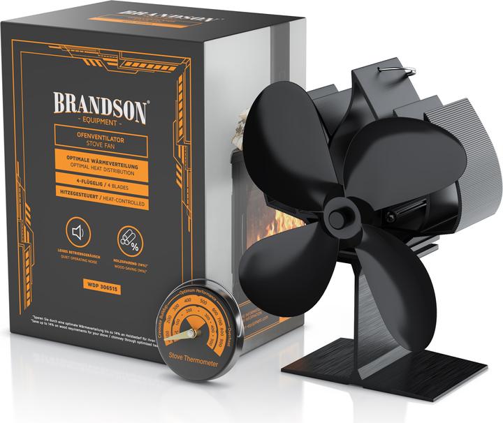 Actual product image Brandson Chimney fan