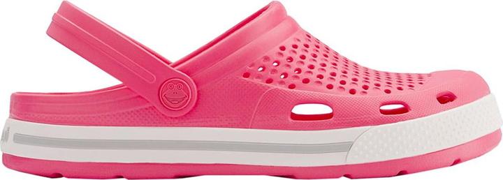 Coqui Damen-Clogs Lindo rosa-grau 6413-100-4246 40 (40)