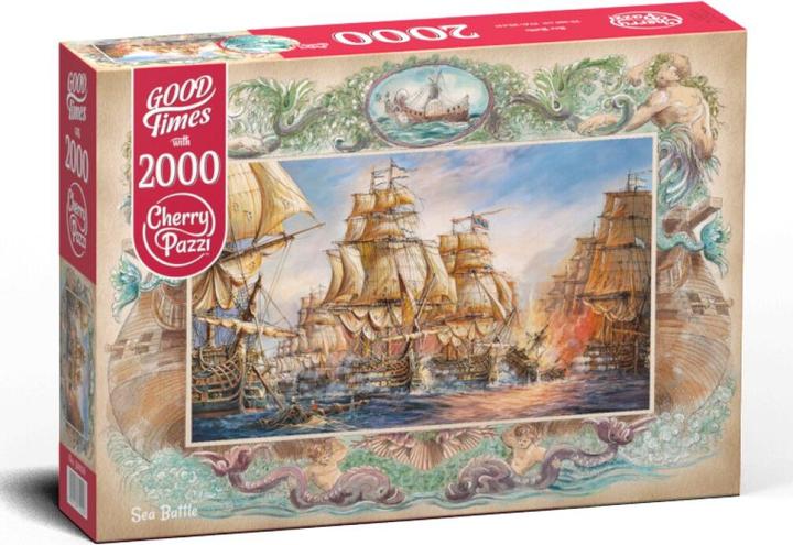 Actual product image Cherry Pazzi Puzzle sea battle 2000 pieces (2000 pieces)