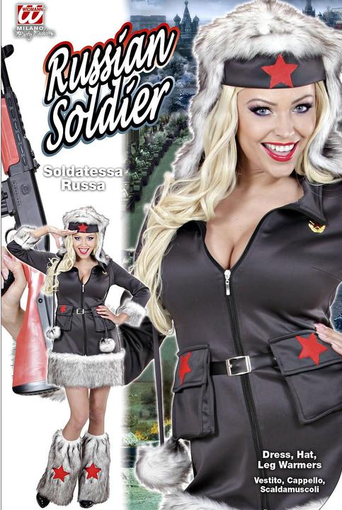 Actual product image Widmann Russian female soldier costume (S)