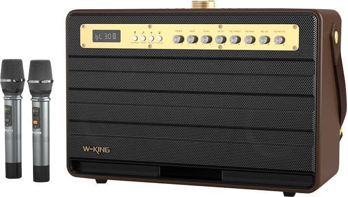 Produktbild W-king Wireless Bluetooth Speaker K6L 120W (brown) (8 h, Akkubetrieb)