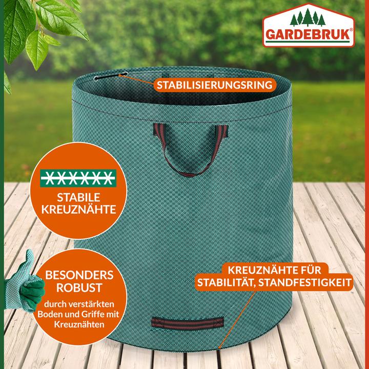 Immagine prodotto Deuba 2x sacchi per la spazzatura da giardino (280 l)
