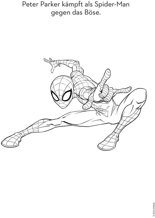 Immagine prodotto Spider-Man: il divertimento del supereroe da colorare