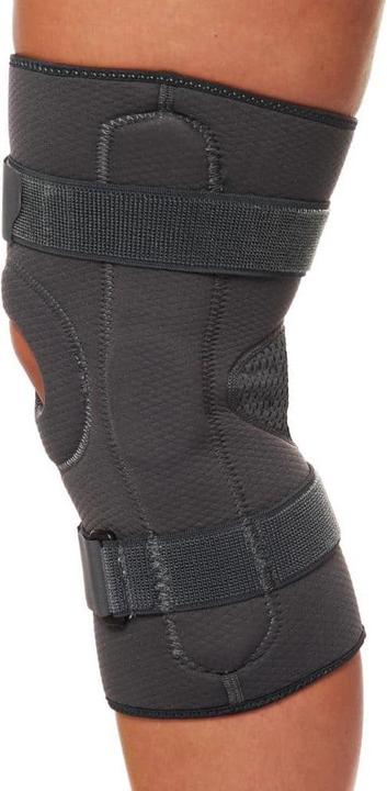 Actual product image BraceID Kniebandage mit seitlichen Gelenkschienen (L)