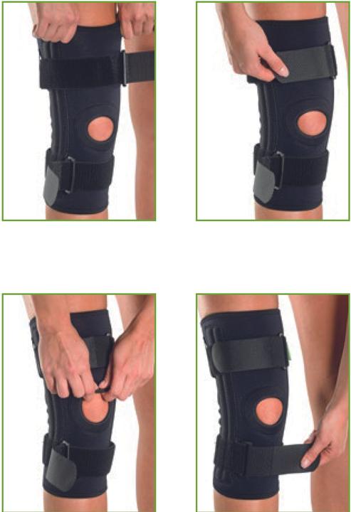 Produktbild BraceID Kniebandage mit seitlichen Spiralfedern (S)