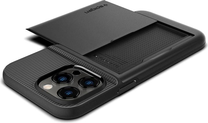 Actual product image Spigen Slim Armor CS iPhone 14 Pro Max case - Black (Apple iPhone 14 Pro Max)