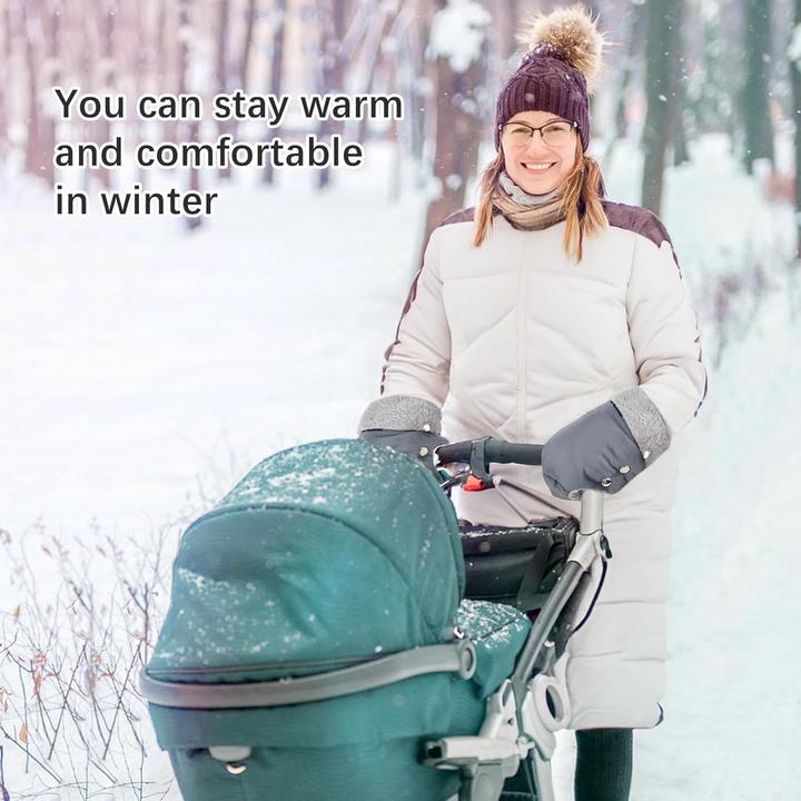 Produktbild ASMI Fleece Handschuhe für den Kinderwagen, Handwärmer