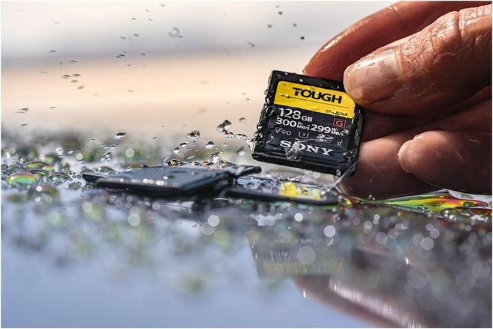 Productafbeelding Sony SF-G Tough SDXC UHS-II (128 GB, SDXC, U3, UHS-II)
