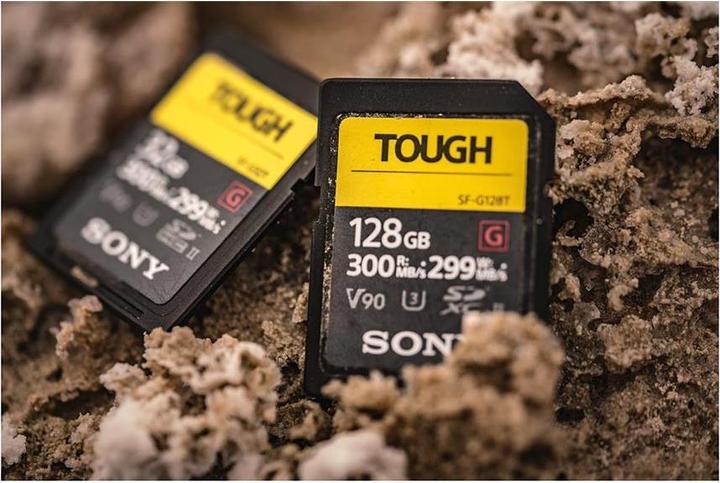 Productafbeelding Sony SF-G Tough SDXC UHS-II (128 GB, SDXC, U3, UHS-II)