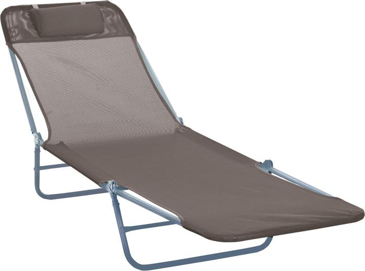 Actual product image Outsunny Garden lounger (182 cm)