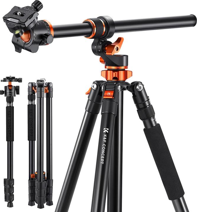Image du produit K&F Concept T254A7 + tête de trépied BH-28L (Métal)