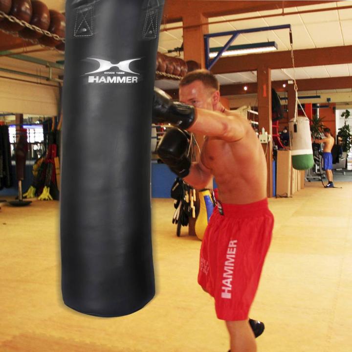 Image du produit Hammer Fitness coup de pied noir (180 cm, 50 kg)