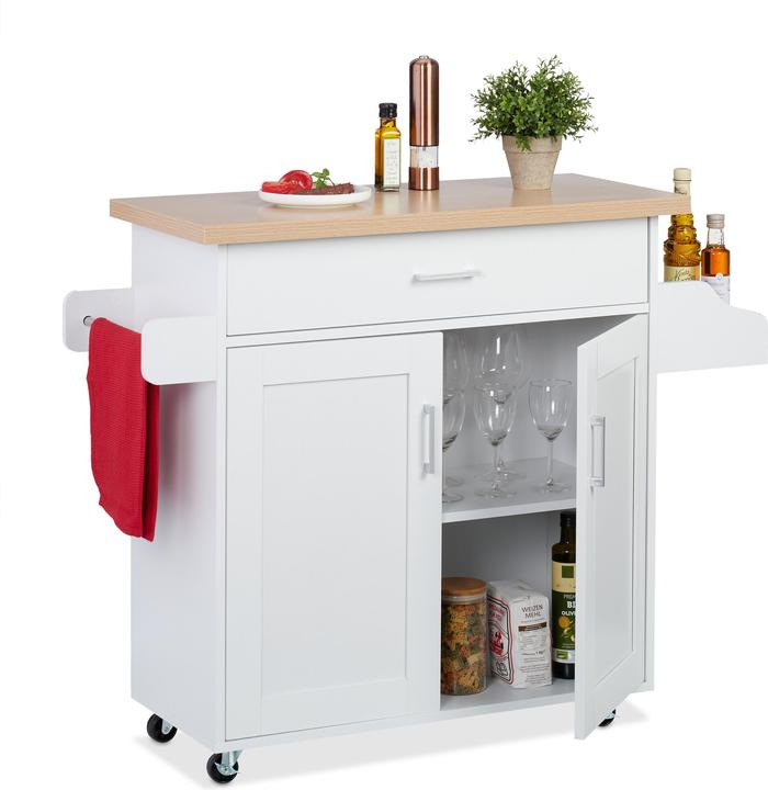 Produktbild Relaxdays Küchenwagen