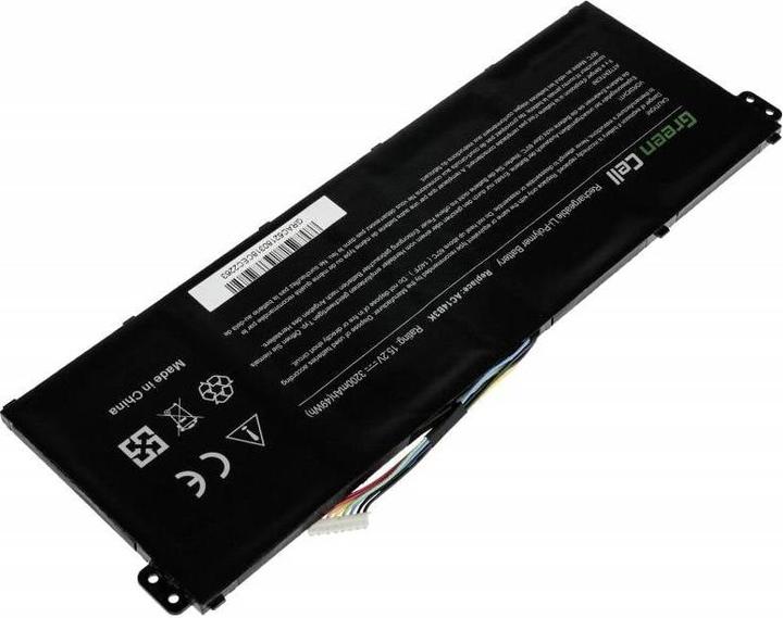 Actual product image GreenCell Cell AC62 Notebook Spare Battery (4 Cells, 3600 mAh)