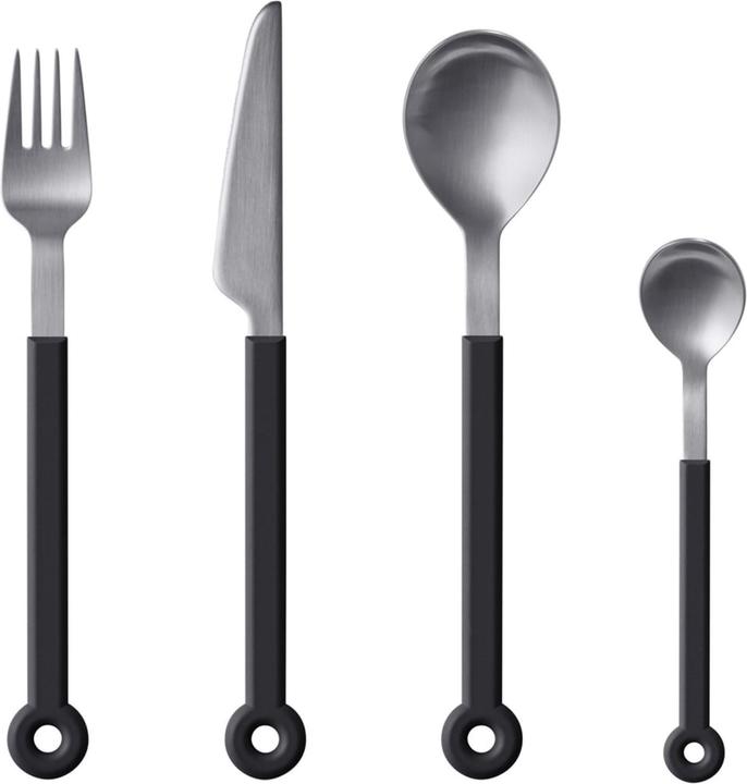 Mono Posate ad anello 4 pz. (4 Pezzo/i, Set di posate)