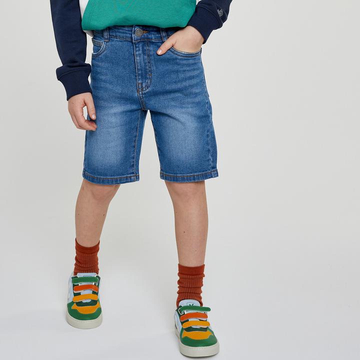 Actual product image La Redoute Collections Denim Bermudas (140)