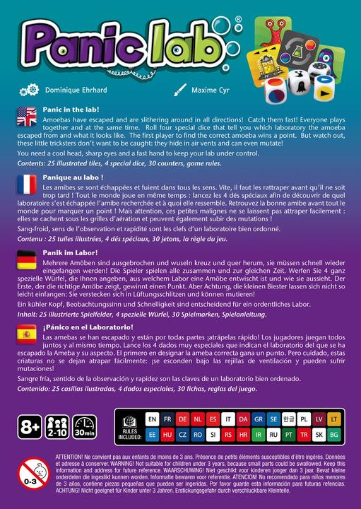 Produktbild Gigamic Panic Lab (d,f,e) (Deutsch)