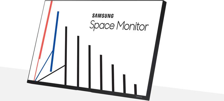 Actual product image Samsung Space 27 SR750 (2560 x 1440 pixels, 27")