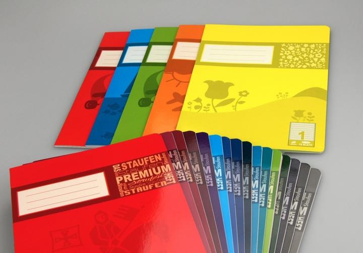 Actual product image Staufen Booklet A4 16BL Lin.37 lin. perf. perforated (A4, Lined, Soft cover)