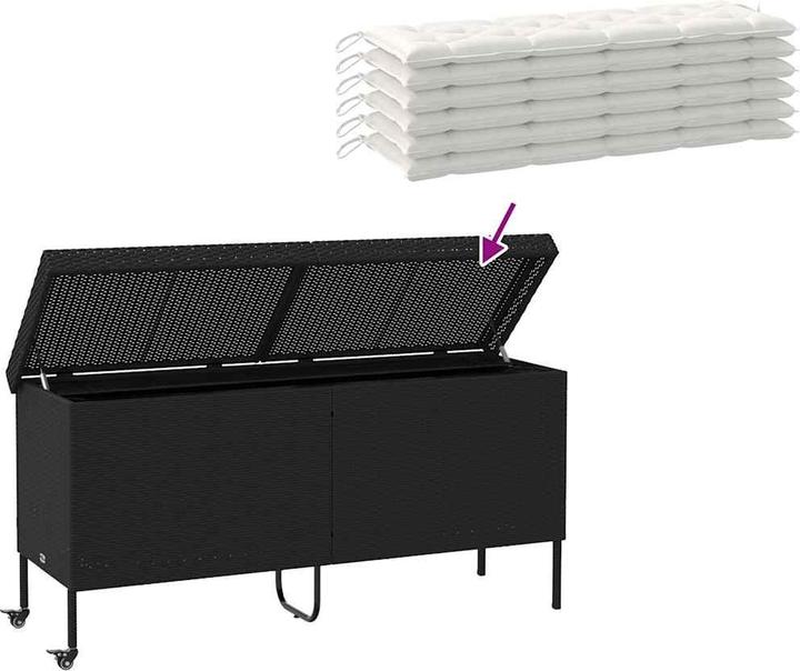 Actual product image VidaXL Garden chest with castors