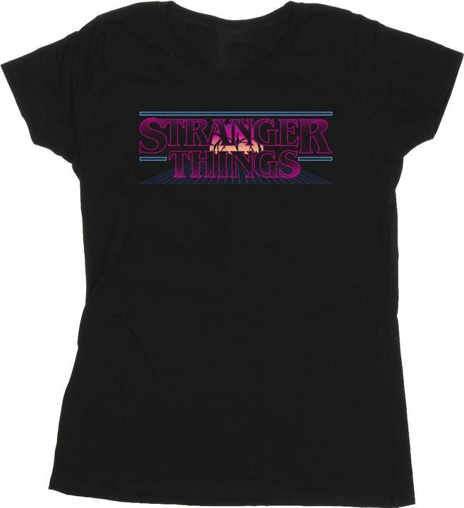 Netflix Stranger Things Retro Title TShirt