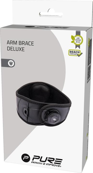 Produktbild Luxtri Ellenbogenbandage Epicondylitis-Spange Tennisarm Knopfverschluss Pelotte (One Size)