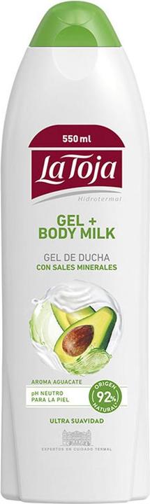 Actual product image La Toja AGUACATE gel + crema ducha 550 ml (550 ml)