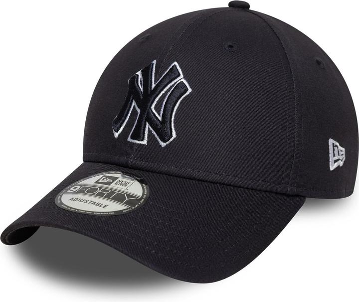 Actual product image New Era 9Forty Strap Cap - OUTLINE New York Yankees navy