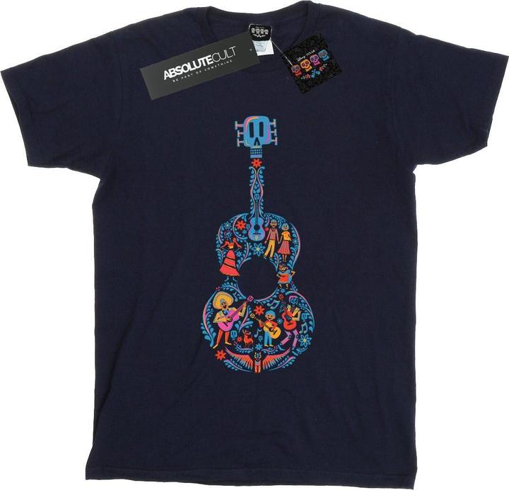 Disney Coco Guitar Pattern TShirt (3XL)