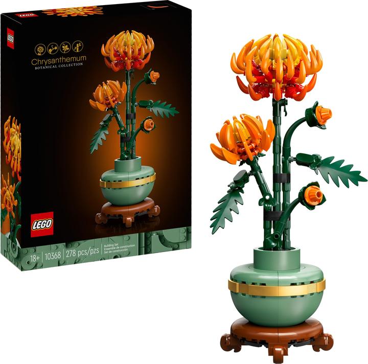 Actual product image LEGO Chrysantheme (10368, LEGO Botanical)