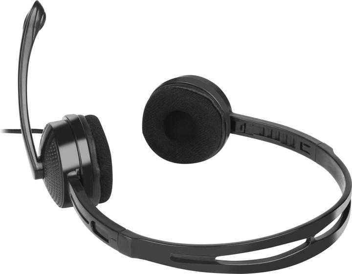 Actual product image Genesis NATEC NSL-1295 Natec HEADSET CANARY WITH MICROPHONE BLACK (Cable)