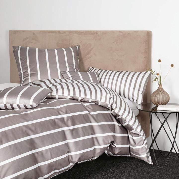 Produktbild Janine Mako-Satin Bettwäsche modern classic (Duvetbezug, 135x200 cm)