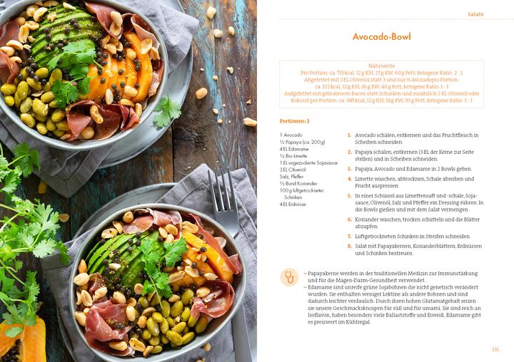 Produktbild Der Keto-Kompass – Das Kochbuch (Deutsch, Ulrike Gonder, 2020)