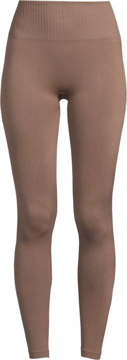 CASALL Nahtlose Strumpfhose mit hoher Taille und grafischem Rippmuster