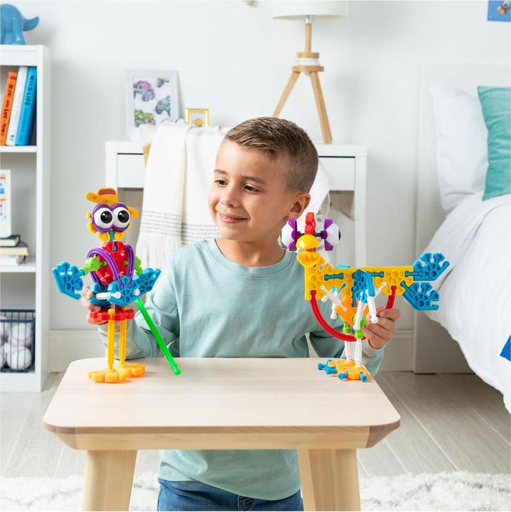 Actual product image K'Nex Kid Knex Farmin Friends building set, 65 parts.