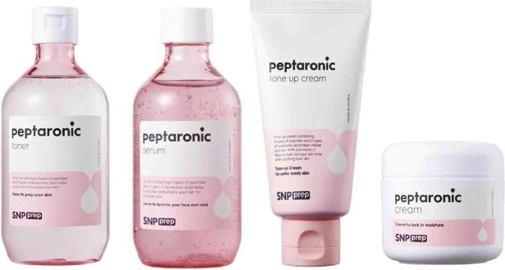 Actual product image SNP PEPTARONIC cream to lock in moisture 50 ml (White)