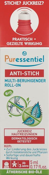 Actual product image Puressentiel Anti-Sting Multi-soothing Bio Roll on (5 ml)