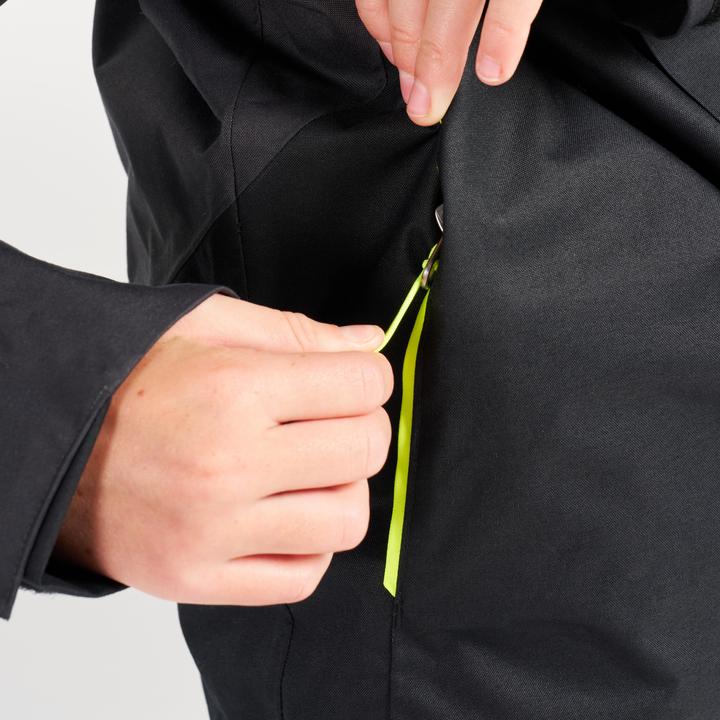 Produktbild Tribord Regenjacke Segeljacke Kinder wasserdicht winddicht - Sailing 300 dunkelgrau