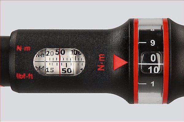 Produktbild KS Tools ERGOTORQUE®precision Ratschen-Drehmomentschlüssel Drehknopf, 3/4", 150-750 Nm (3/4", 150 Nm, 750 Nm)