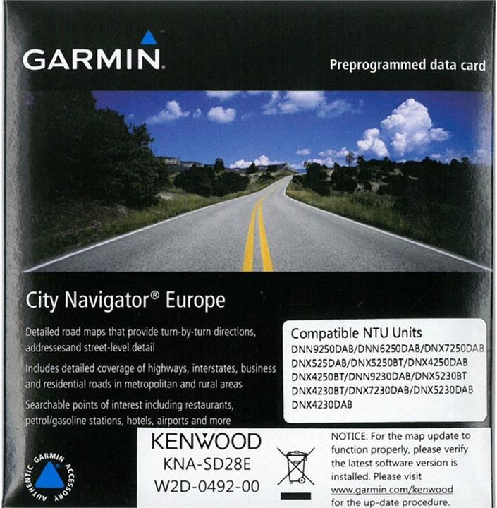 Actual product image Kenwood Corp. Car audio accessories KNA-SD28E