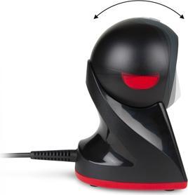 Actual product image Hamlet HBCS-2D360 barcode reader Fixed barcode reader 1D/2D CMOS Black (1D barcodes, 2D barcodes)