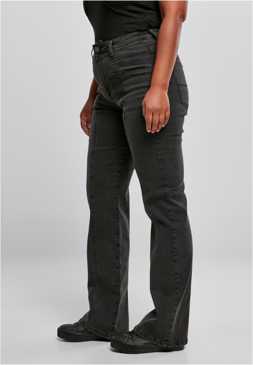 Immagine prodotto Urban Classics Pantaloni di jeans a vita alta con spacco - 16503 (27)