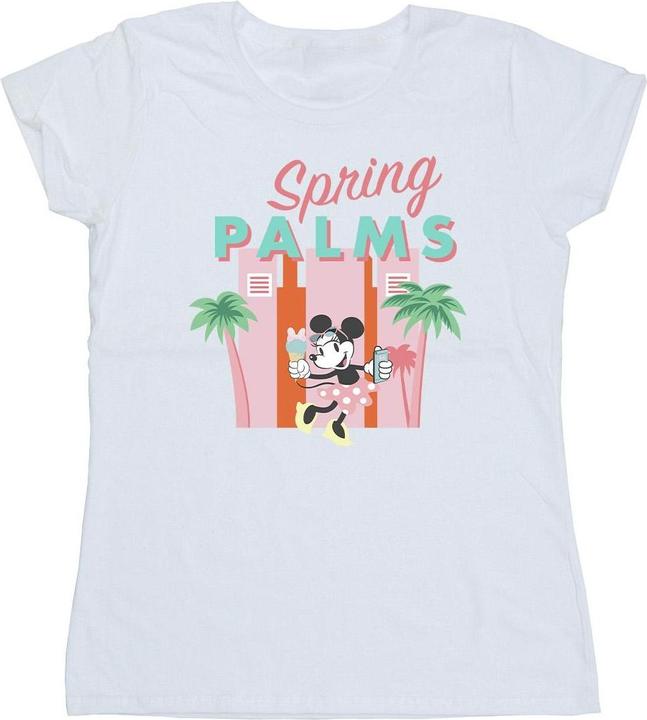 Disney Minnie Mouse Spring Palms TShirt (S)