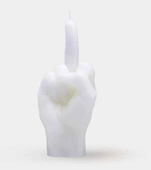 Actual product image Candle Hand Fck you (1 pcs.)