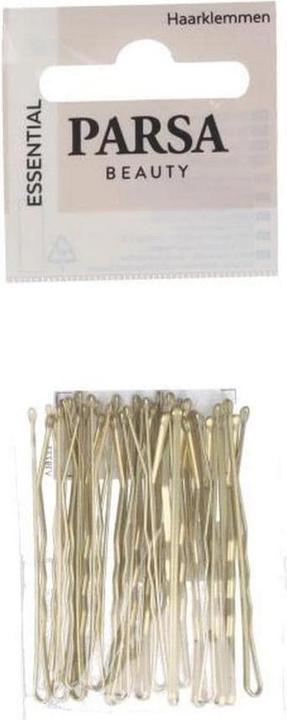 Immagine prodotto Parsa Beauty Fermagli per capelli Parsa, ondulati, oro 5,00 cm, 20 pezzi. (20 pz.)