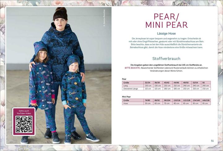 Image du produit Jersey Basics nähen: Mini-Me (Allemand, Jessy Sewing, 2024)