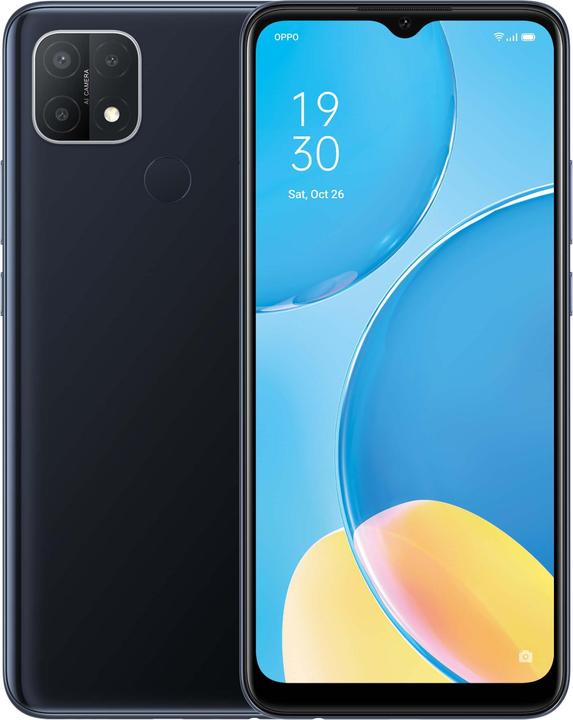 Productafbeelding OPPO A15 (32 GB, Dynamisch zwart, 6.52", Dubbele SIM, 13 Mpx, 4G)