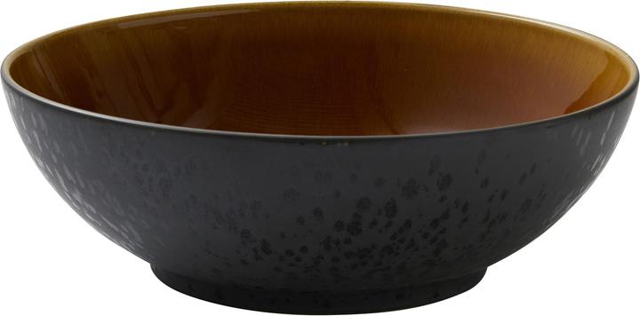 Bitz Salatschüssel schwarz/amber 30cm (30 cm, 27.34 l, 1 x)